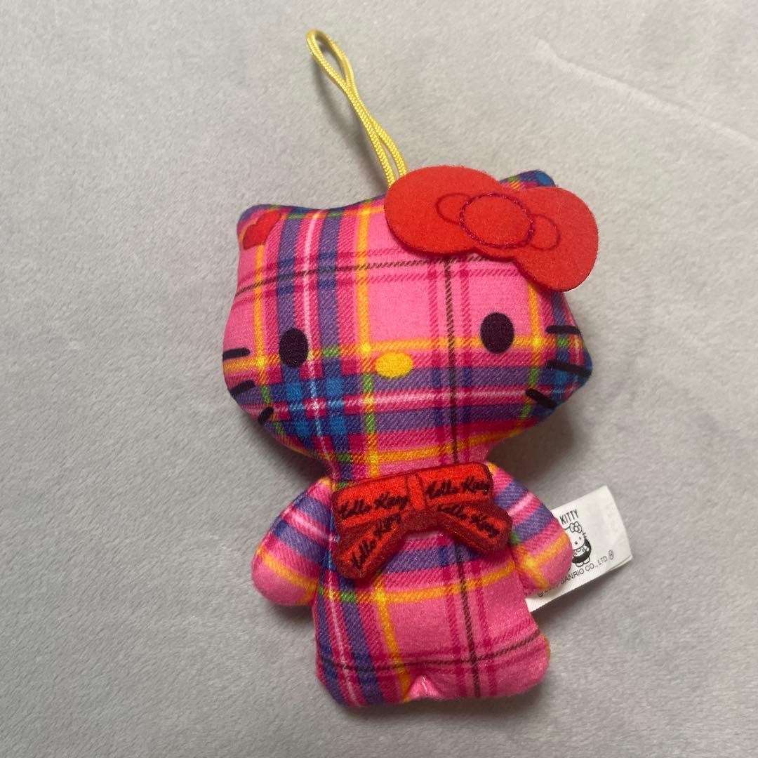 ハローキティ チェック柄 ストラップ 2023年 - メルカリ