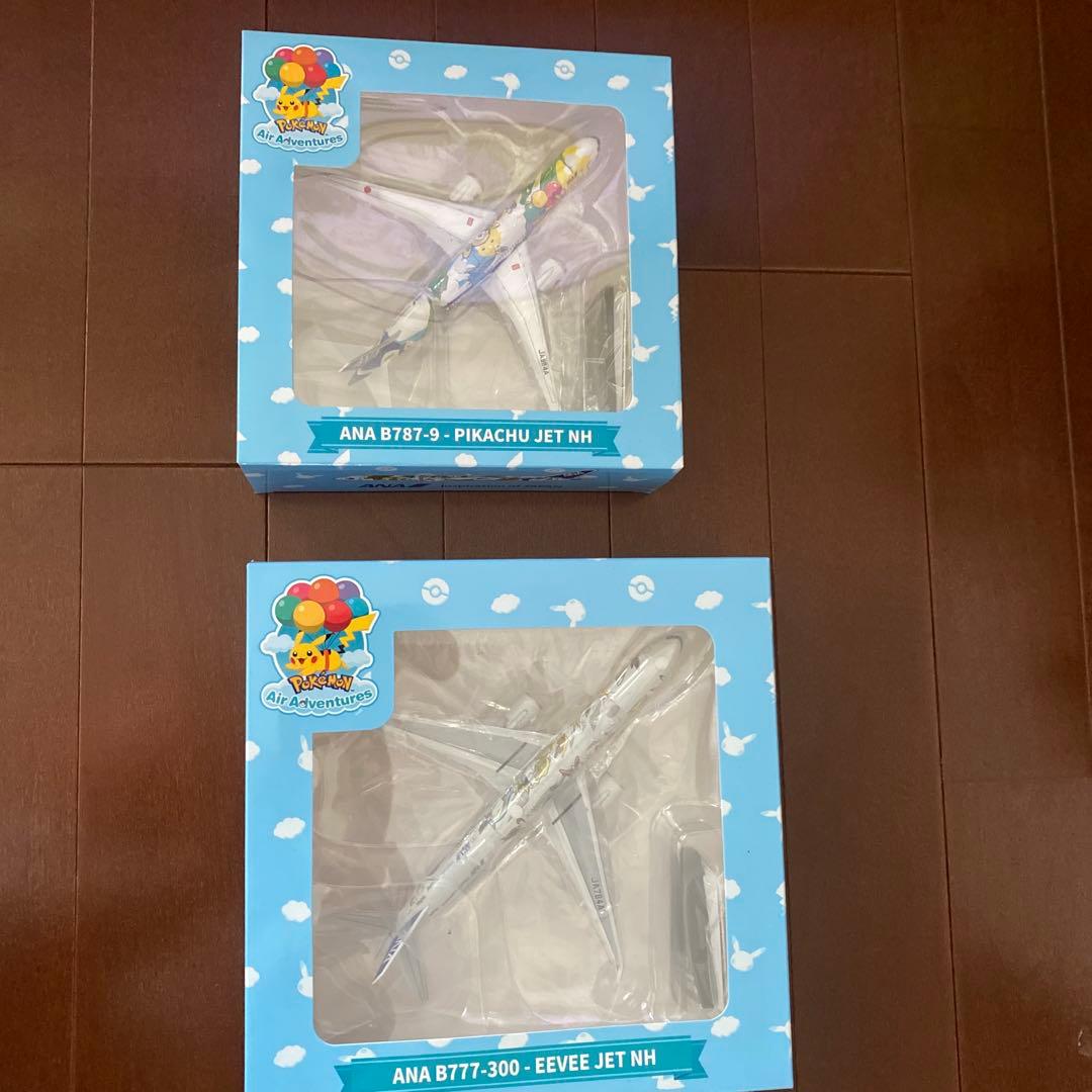 ポケモンANAB787ピカチュウジェット・ANAB777-300イーブイジェット