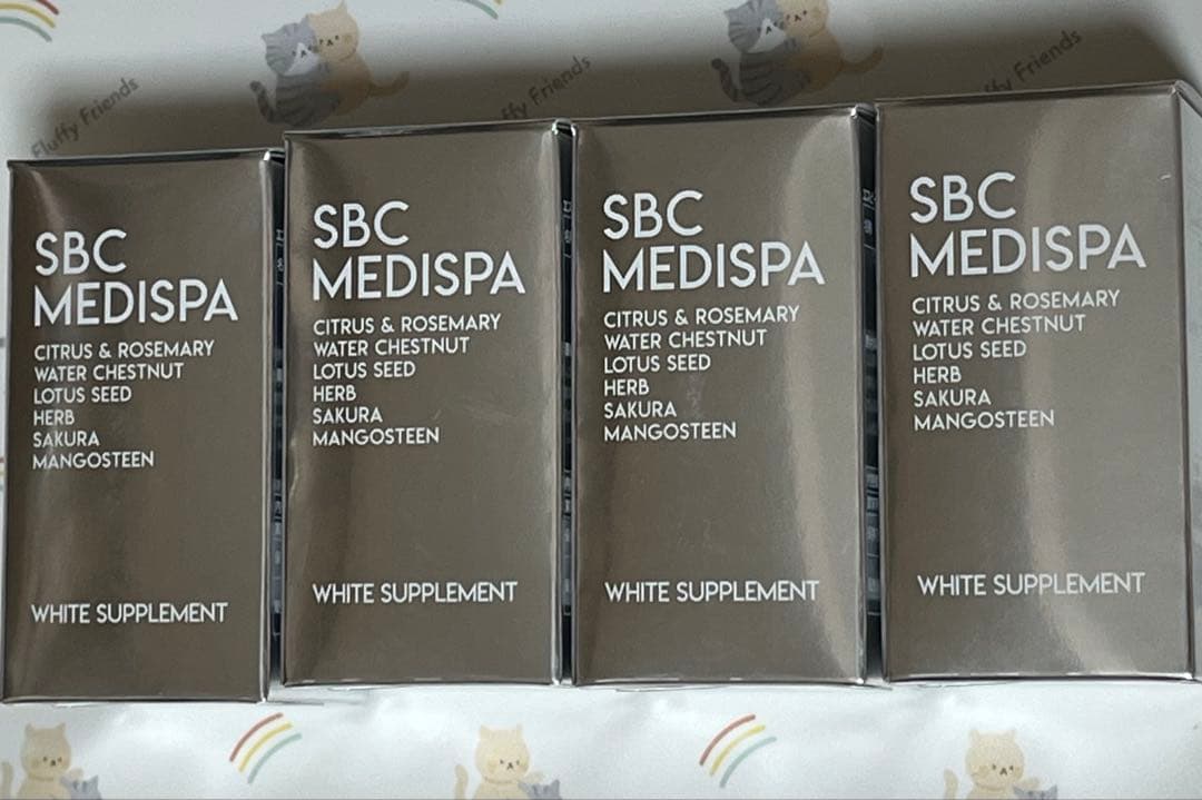 SBC MEDISPA ホワイトサプリメント　飲む日焼け止め　新品4箱セット