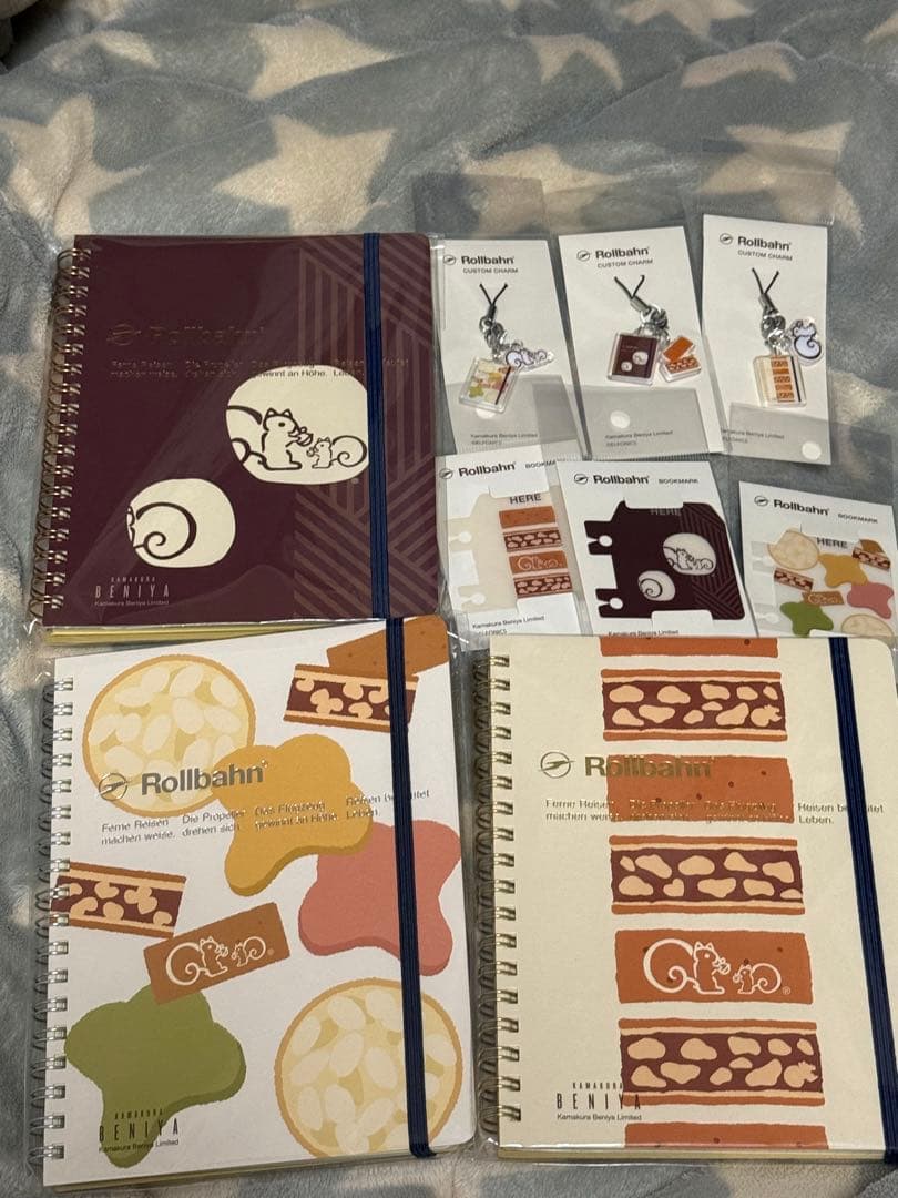 クルミッ子　ロルバーン　フルセット ロルバーンセット（クルミッ子） メモ・チャーム・ブックマークセット