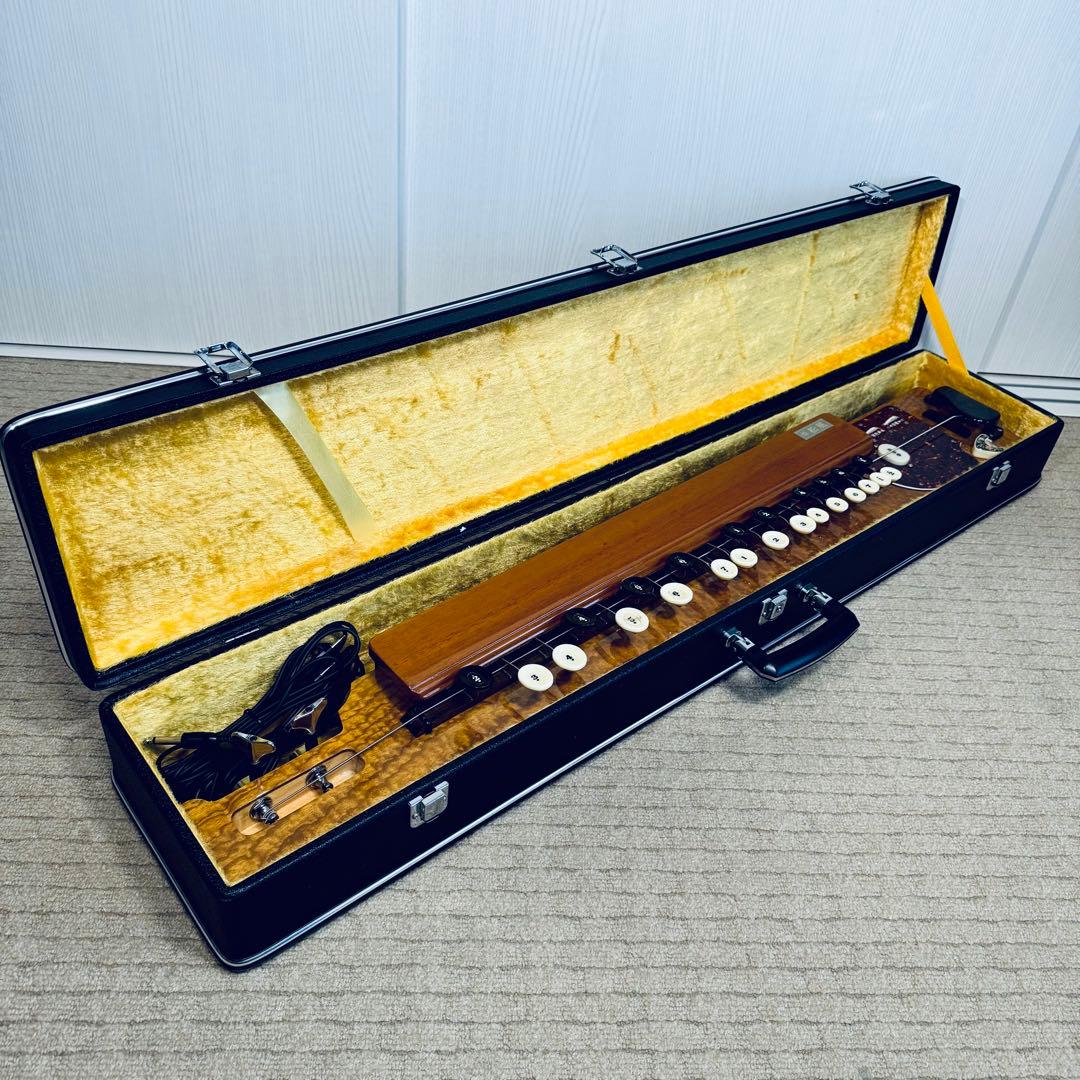 大正琴 琴伝流 ベース バス 松風 ハードケース 大正琴調子笛 接続ケーブル付