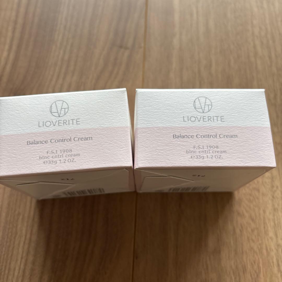 新品　LIOVERITE Balance Control Cream 2個セット