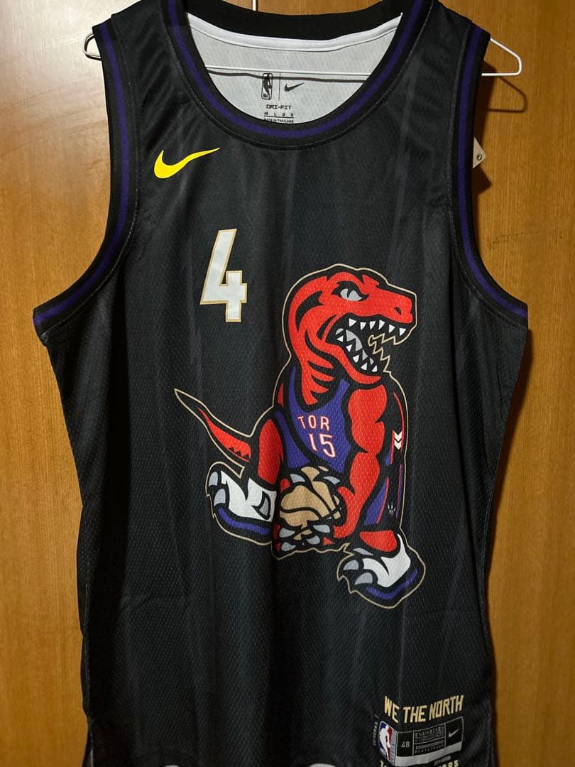 NBA ラプターズ　バーンズ　CITY EDITION ユニフォーム Nike トロント・ラプターズ スコッティ・バーンズ 2025/26 シティ