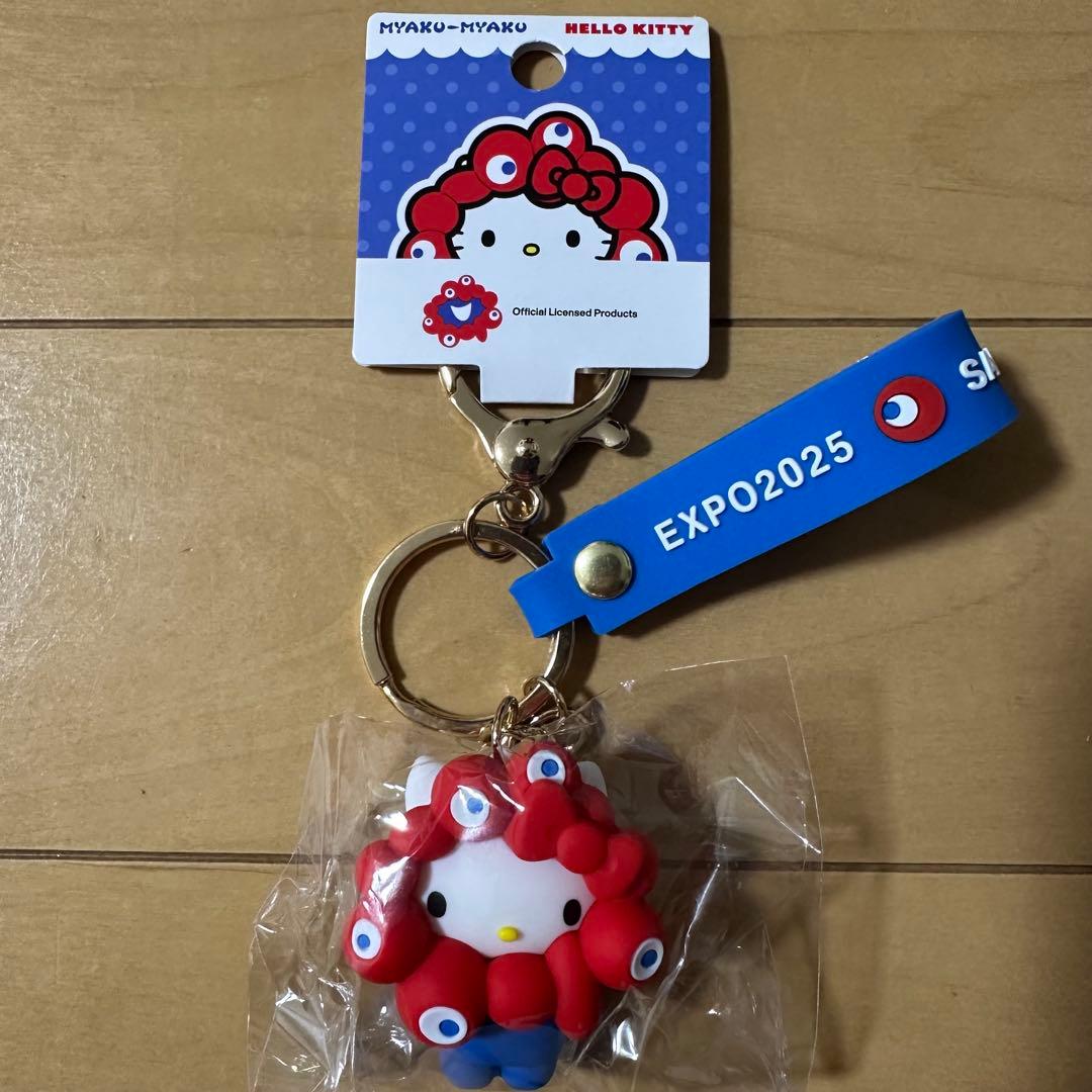 EXPO 2025万博 サンリオ ミャクミャク ハローキティ ラバーストラップ