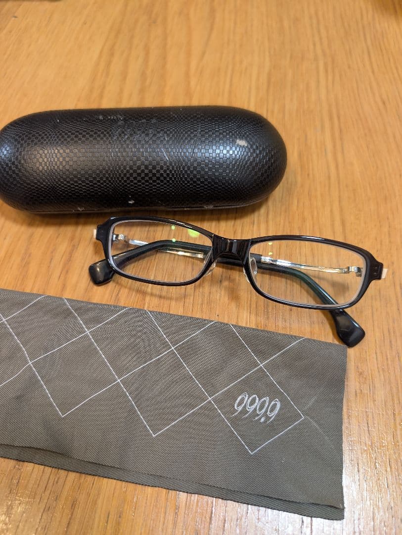 999.9 フォーナインズ NPM-20 チタン ブラック メガネ 眼鏡
