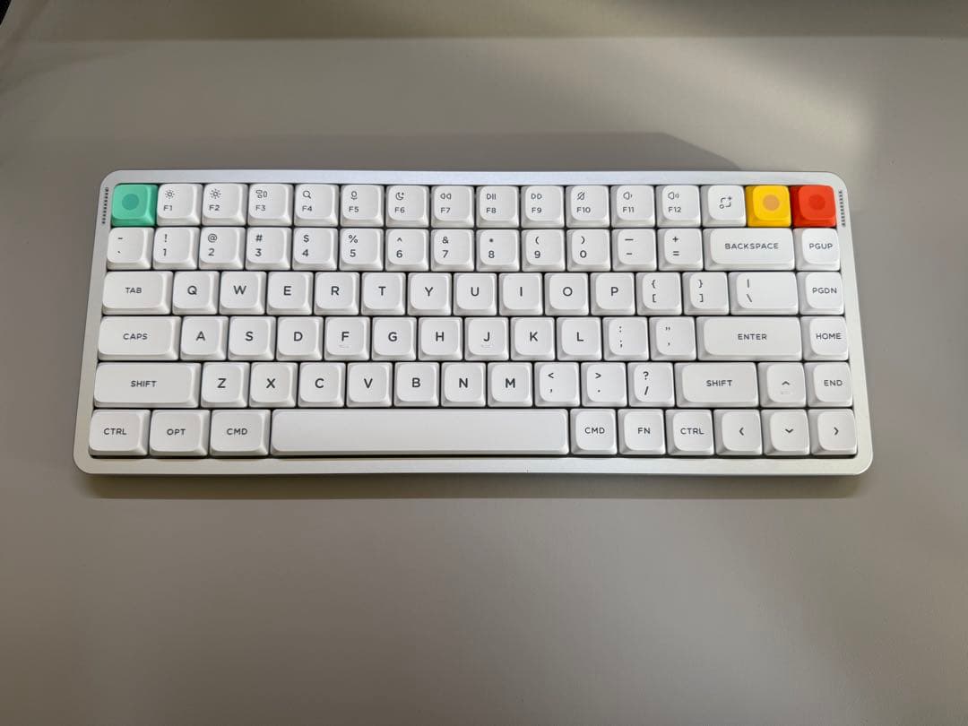 【専用出品】Nuphy Air75 V3 （ホワイト・茶軸・US配列）