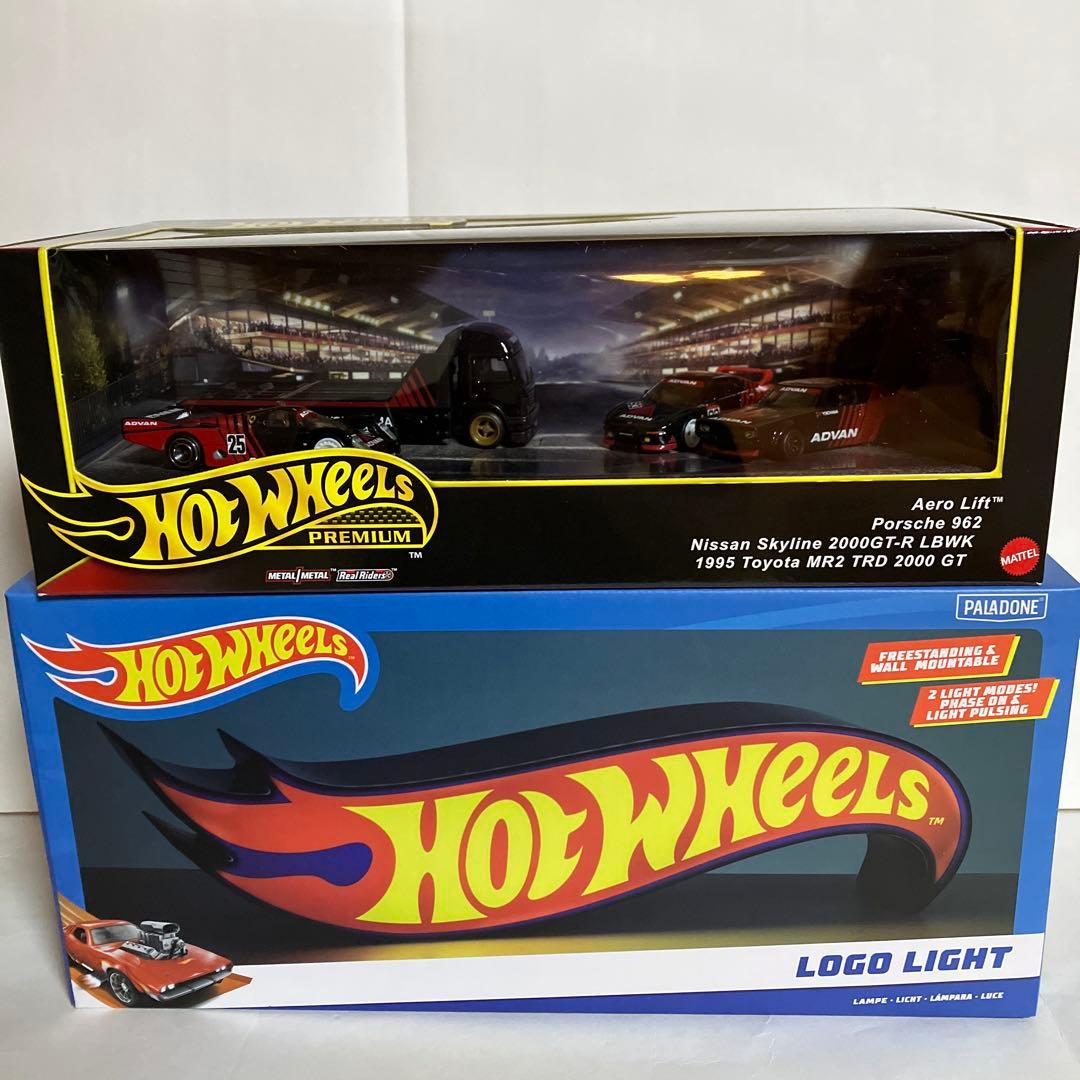 ホットウィール⭐️ロゴライト⚡️プレミアムADVANレーシング✨共に新品❗️2セット‼️ ホットウィール(Hot Wheels) プレミアムコレクターセットアソート