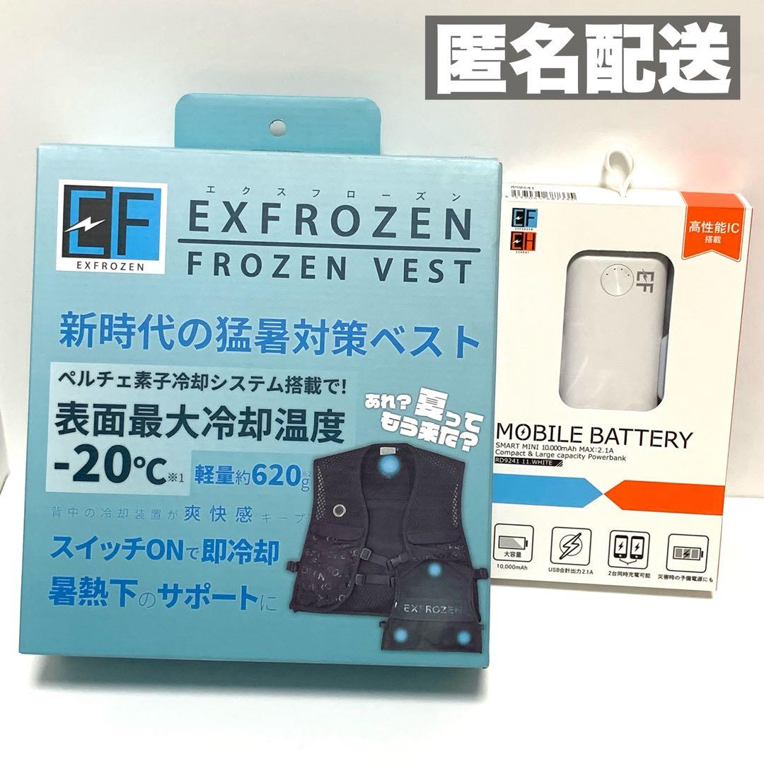 【匿名配送】EXFROZEN FROZEN VEST (バッテリー付き)
