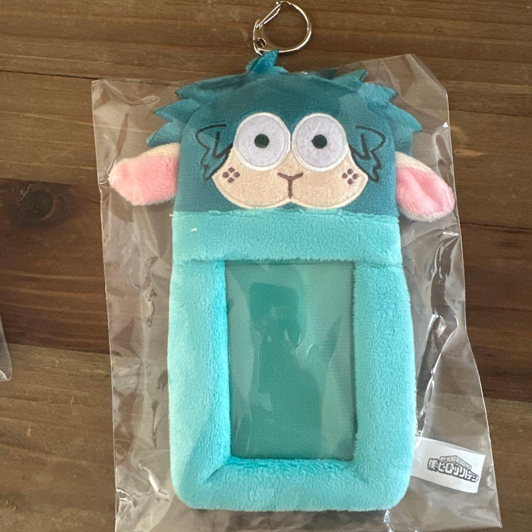 ぬいぐるみカードホルダー ヒロアカ 動物 アニマル 緑谷出久 爆豪勝己