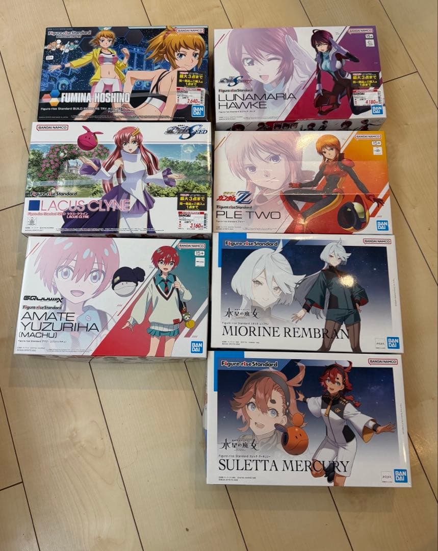 Figure-rise Standard プラモデル　 7体