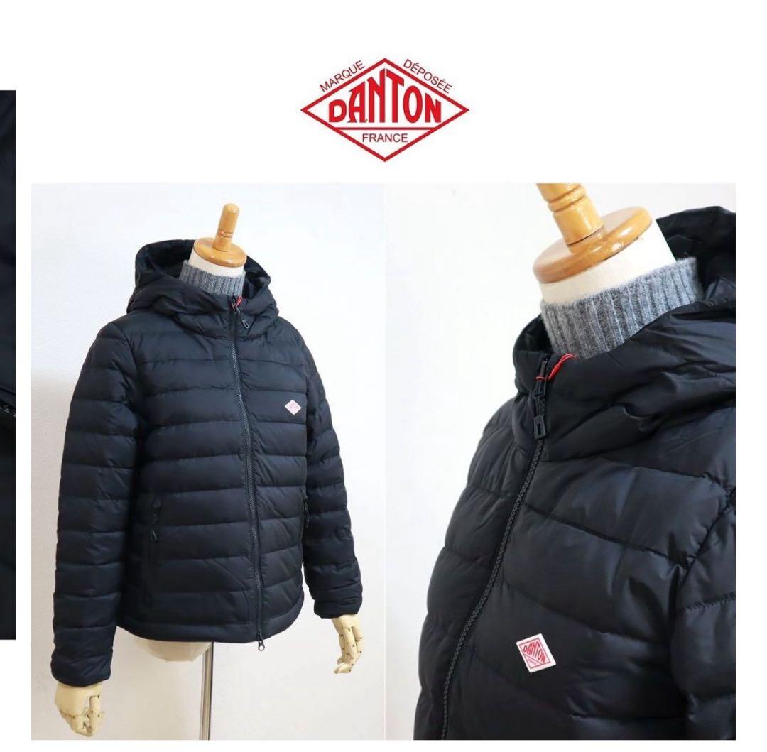 DANTON フード付き ブラックダウンジャケット　XS 楽天市場】[クーポン対象外 ご利用後も適用前の価格にて販売*]ダントン