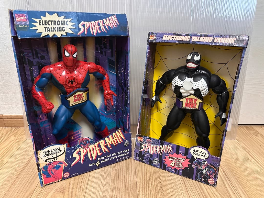バットマン+ベノム ELECTRONIC TALKING　2体 デットストック