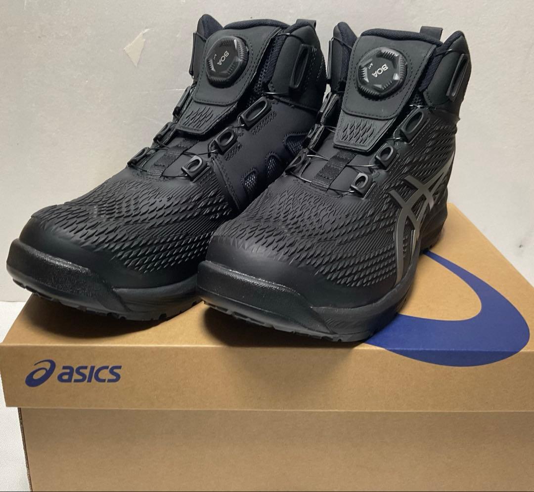 ②アシックス安全靴ウィンジョブ CP122 BOA 26.0cm