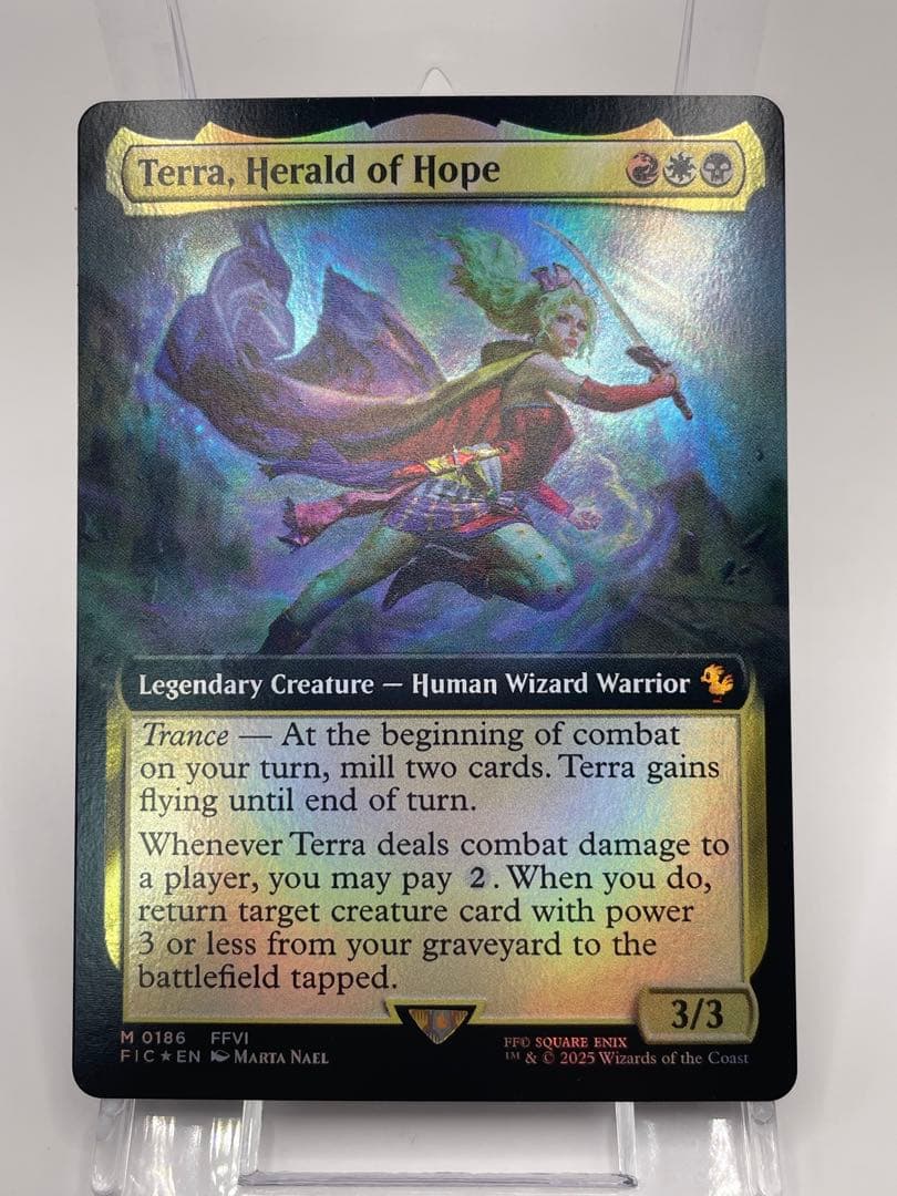 バンドル限定 mtg 魔導の力を持つ少女、ティナ 英語 拡張FOIL FF