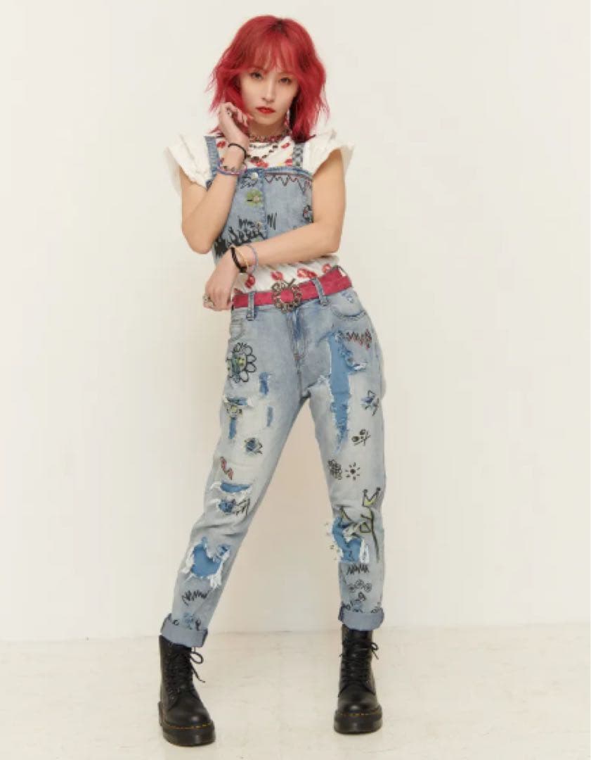 LiSA ROY reflect overjoy デニムパンツ Mサイズ