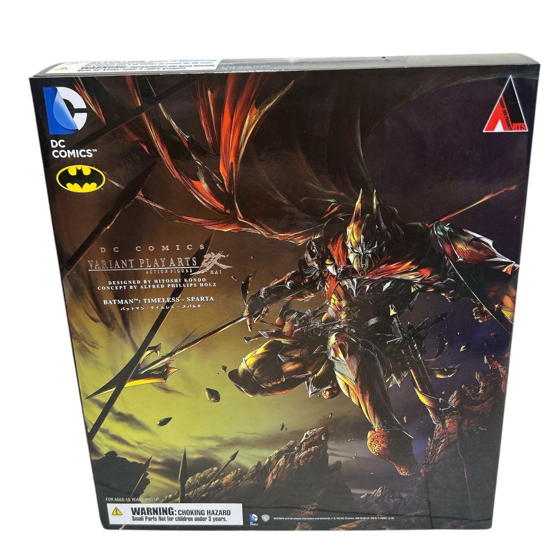 希少 DC プレイアーツ改 バットマン タイムレス スパルタ 重装歩兵 重装歩兵「スパルタ」をコンセプトにしたバットマン、VARIANT PLAY