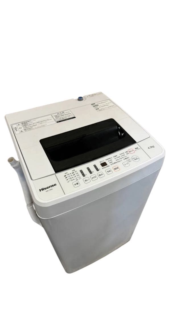 ハイセンス　全自動洗濯機　HW-T45C 2018年製　4.5kg