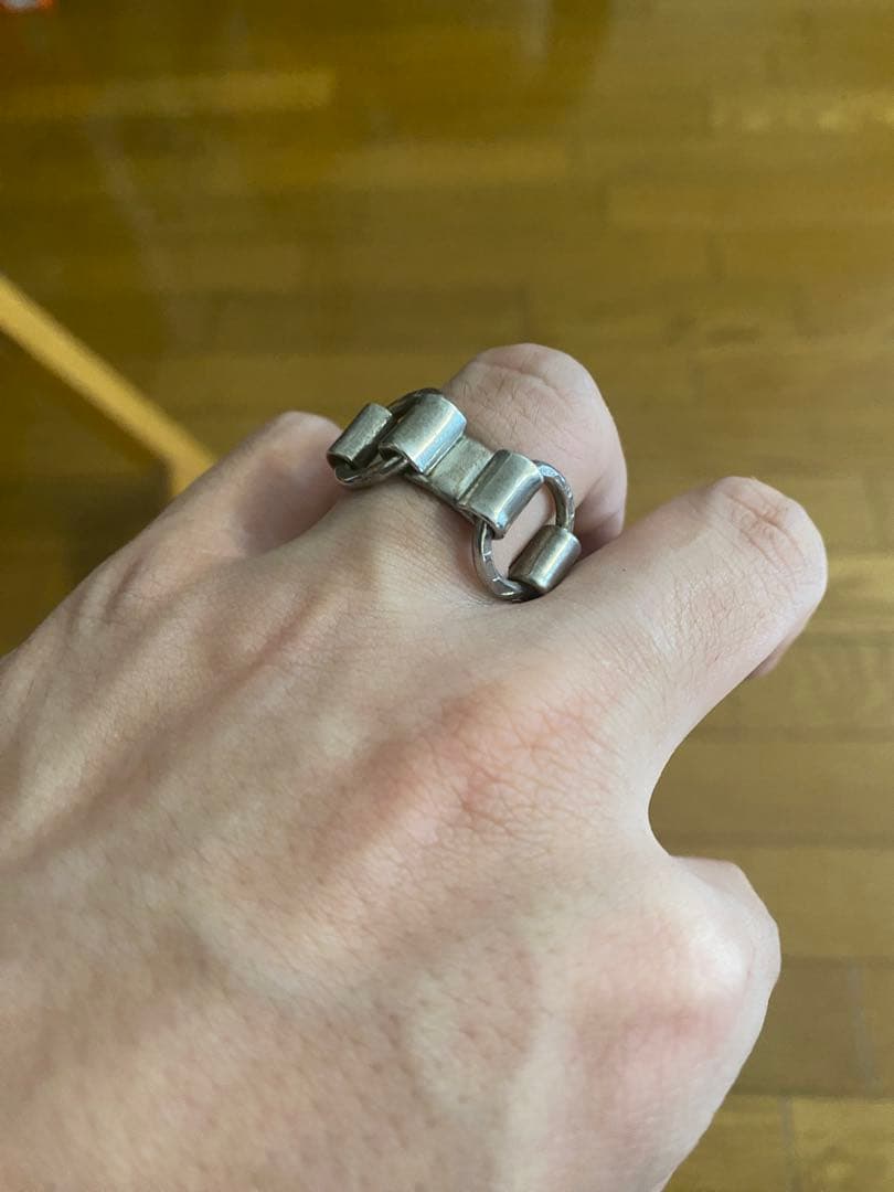 【セール中】Kensscratch tekaseシルバーリング　18号