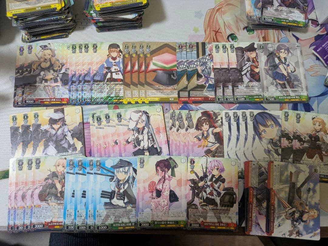 ヴァイスシュヴァルツ 艦これ デッキ