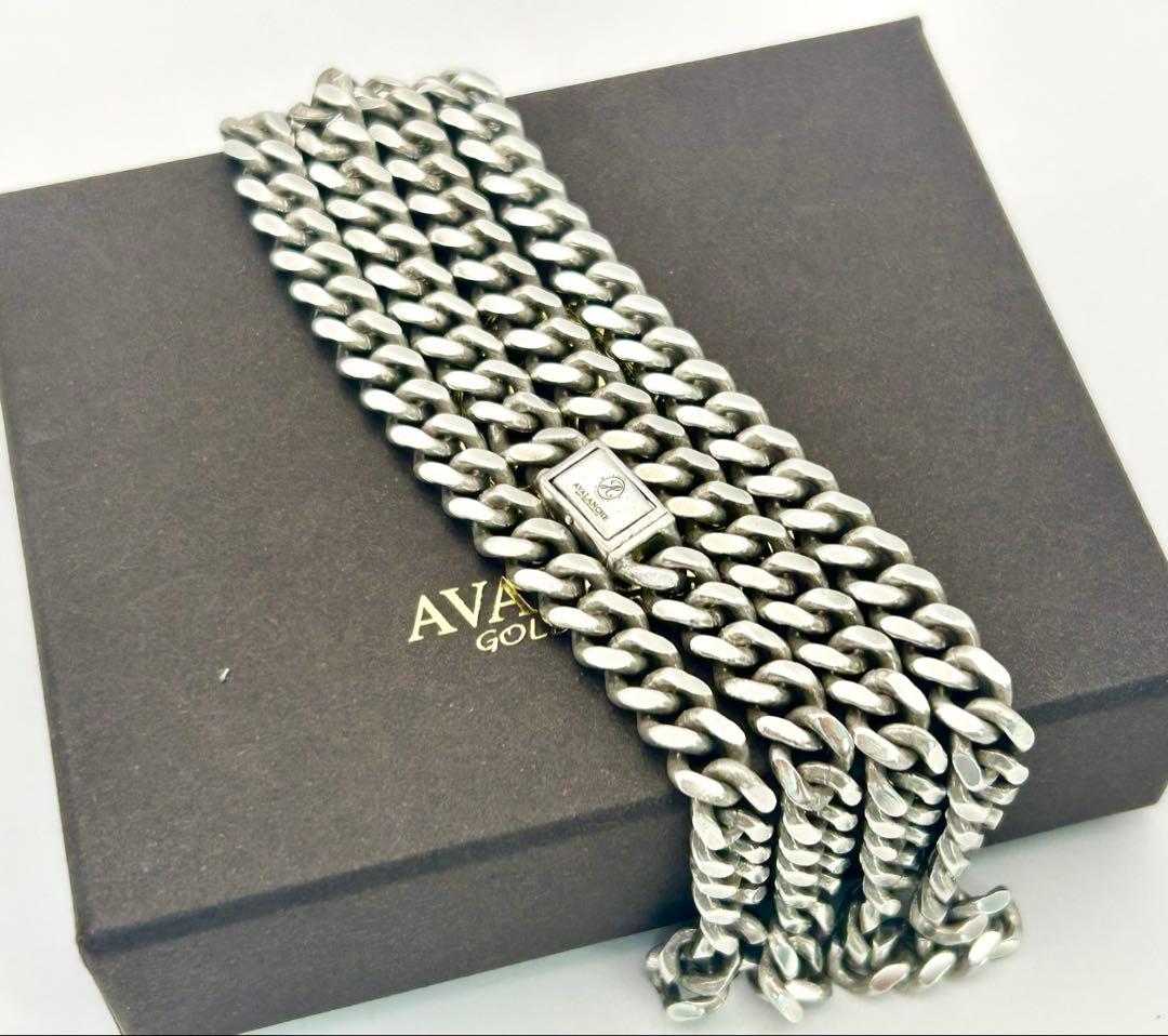 AVALANCHE 6.5mm 50cm マイアミネックレス 喜平 シルバー