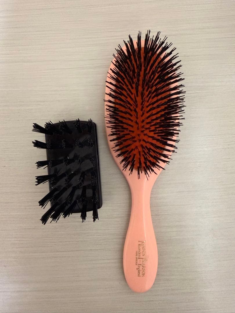 MASON PEARSON メイソンピアソン ハンディブリッスル　ピンク 楽天市場】メイソンピアソン ポケット ブリッスル ヘアブラシ MASON