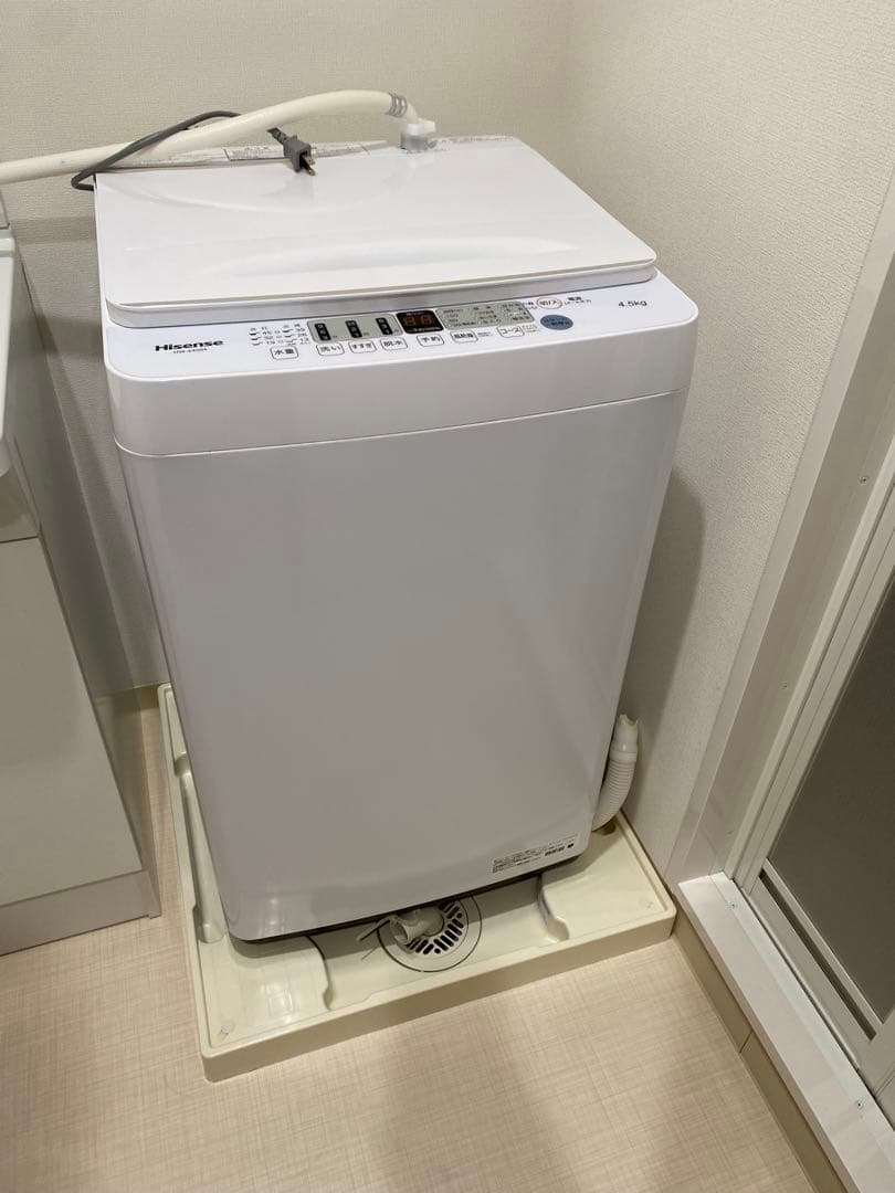 全自動電気洗濯機　品番HW-E4504