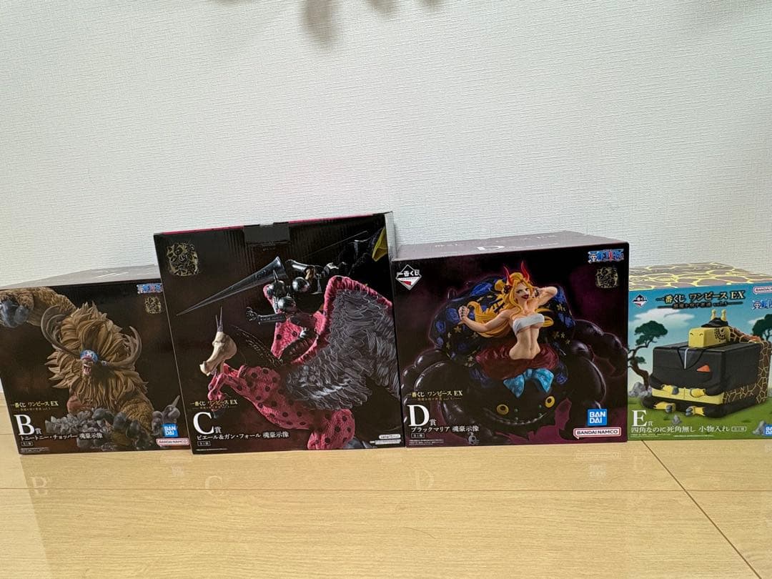 一番くじワンピース フィギュアBCDE賞セットまとめ売り