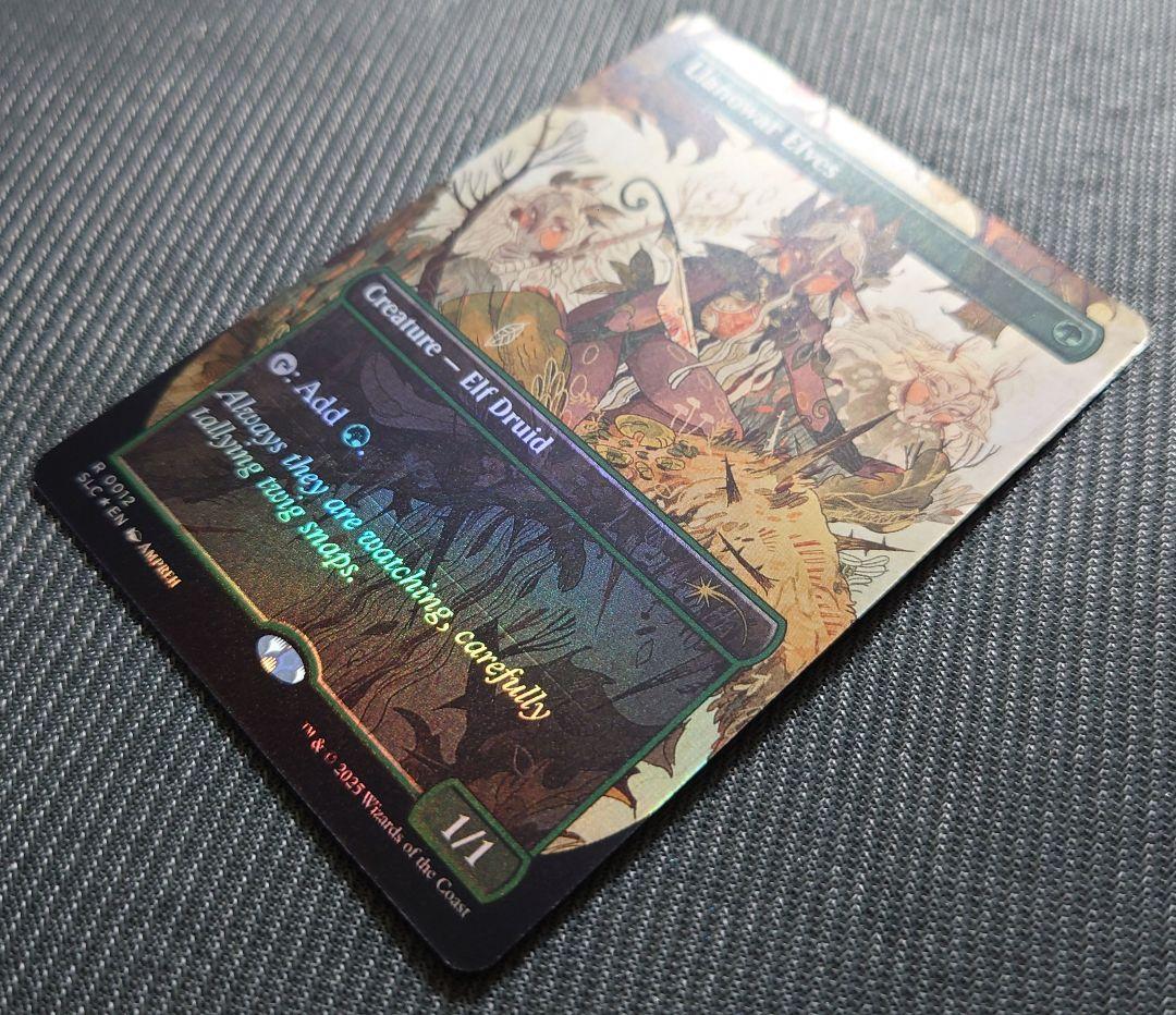 mtg 2枚セット フルアート FOIL ラノワールのエルフ slc sld - メルカリ