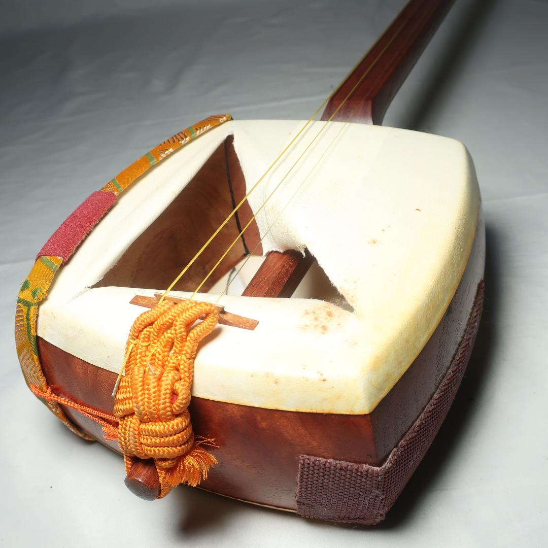 中棹 三味線 東触り仕様 撥 ハードケース付 - メルカリ