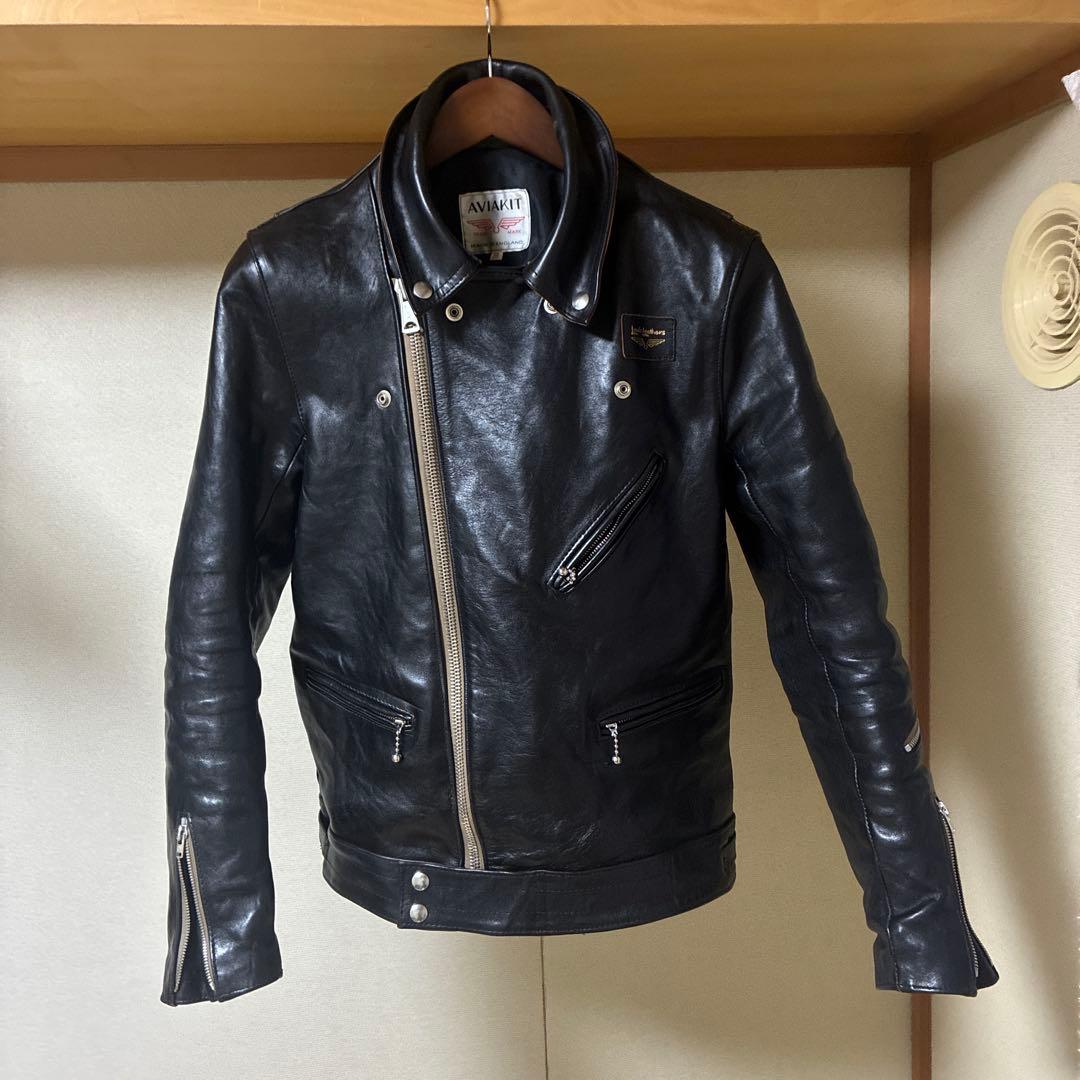 ルイスレザー　サイクロン 441T ベジカウ　ベージュテープ ルイスレザー レザージャケット サイクロン 441T ホースハイド