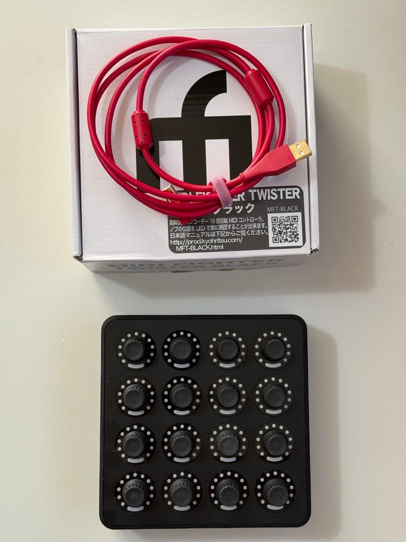 DTM・DAW MIDI FIGHTER TWISTER BLACK