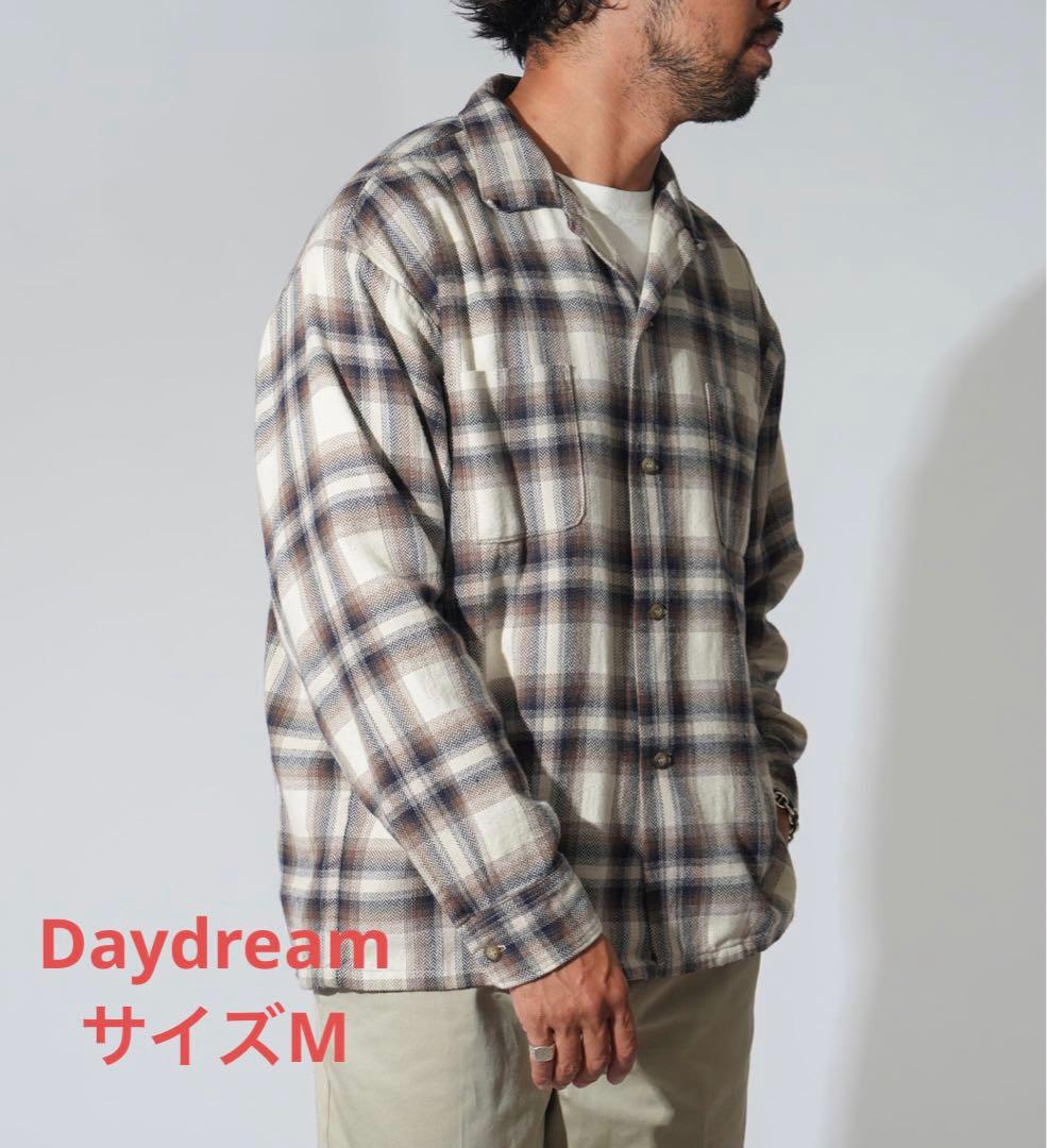 Daydream Ombre Check Flannel Shirt サイズM OMBRE CHECK FLANNEL SHIRT – BLUCO. INC