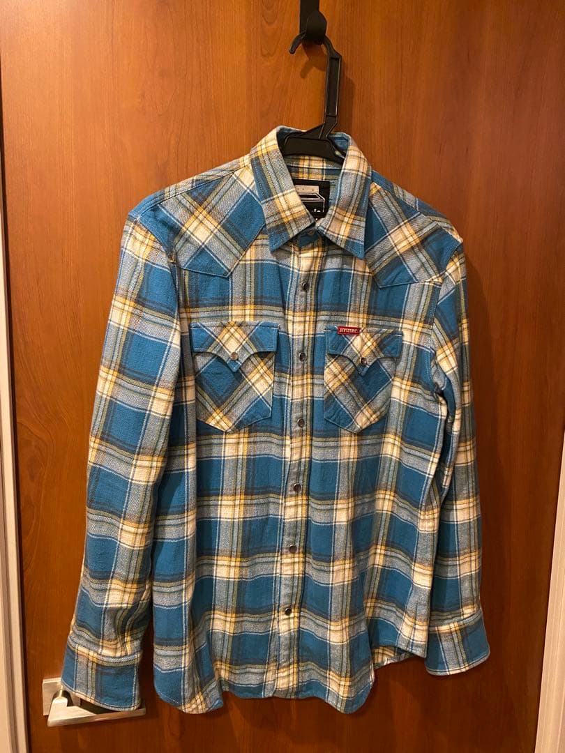 ヒステリックグラマーのチェックシャツM半額以下❗️