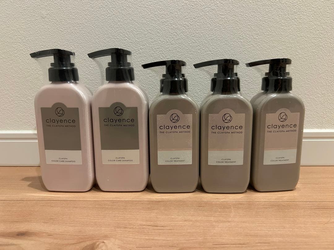 新品未使用、未開封　 クレイスパシャンプー・トリートメント5本セット