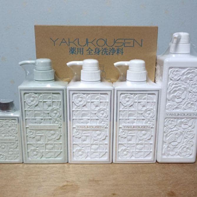 YAKUKOUSEN 5本まとめ売り 薬酵泉 薬用全身洗浄料 5本分＆トラベルサイズ 特別豪華ボリューム