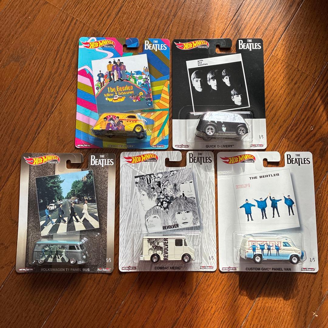 値下げしました‼️Hot Wheelsビートルズシリーズ全５種セット