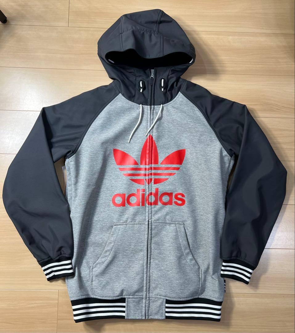 アディダスオリジナルスのスノボウェア上下セット リアリズム スノーボードウェア メンズ レディース 上下 セット スノボ