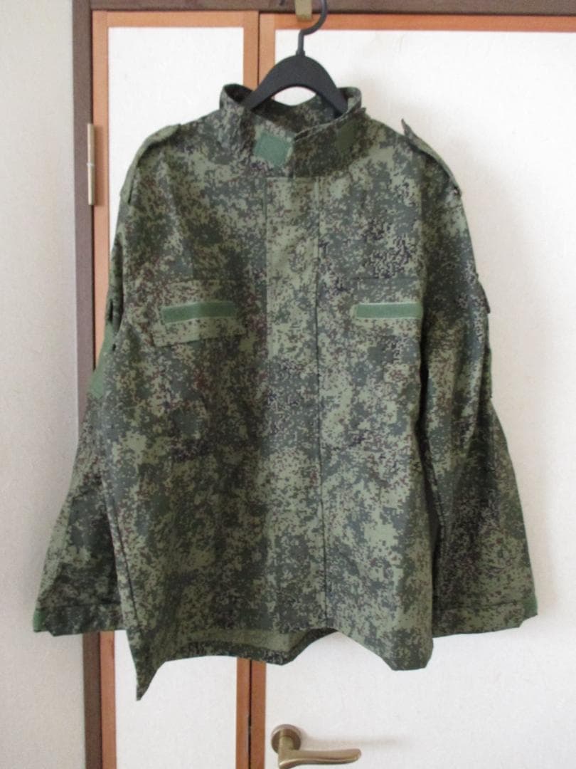 未使用 ロシア軍 北朝鮮軍 BTK 迷彩服 サイズM デジタルフローラ