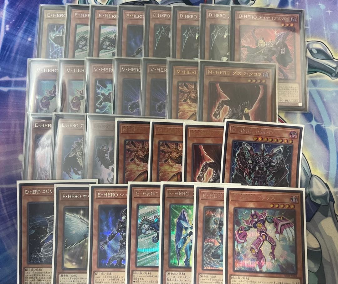 遊戯王 HERO デッキパーツ 高レアリティ