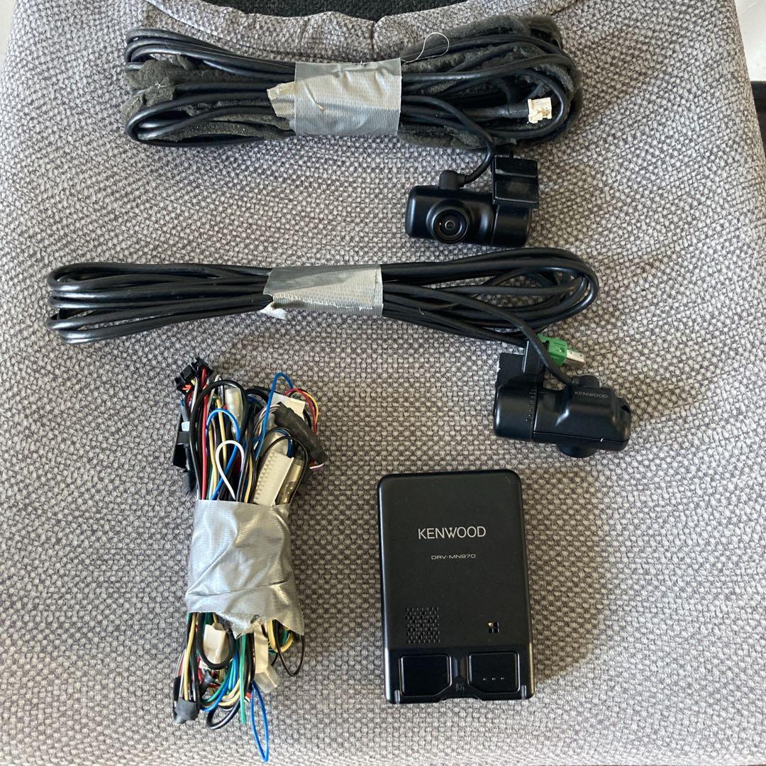 中古　ケンウッド　KENWOOD　DRV-MN970　ドライブレコーダー JVCケンウッド（JVC KENWOOD） ◎DRV-MN970 ケンウッド (KENWOOD)前後2