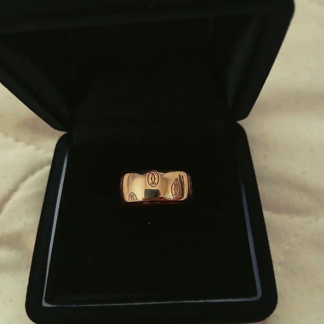 ハイム様のカルティエ　ハッピーバースデーリング　LM18金　極美品♥️