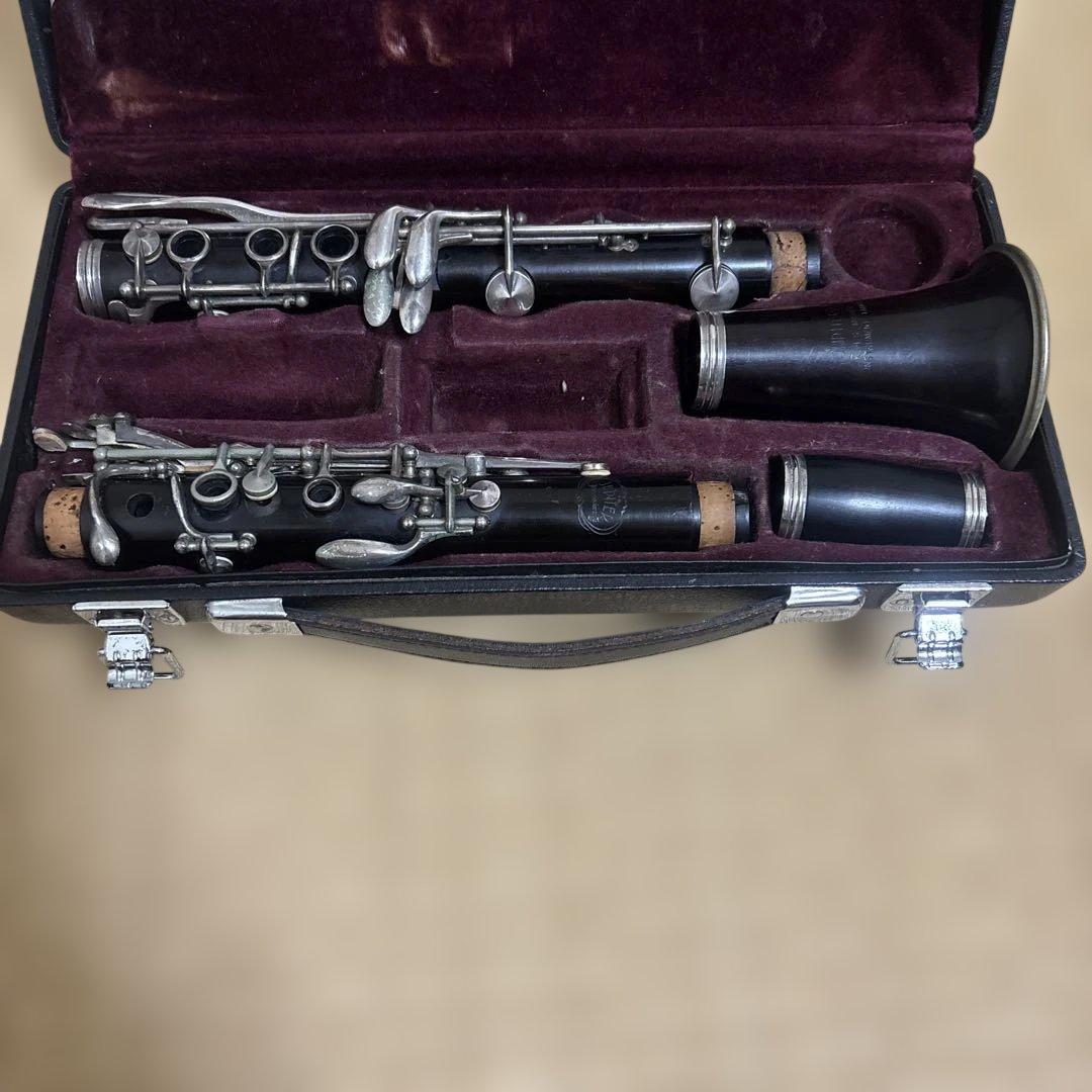 ジュピタークラリネットＪＣＬ９３１クラリネット本体 黒 ケース付きジャンク