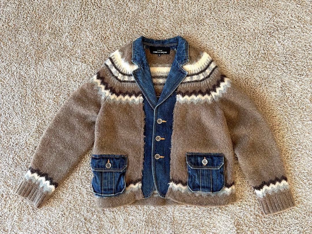 tricot COMME des GARCONS ジャケットMサイズ