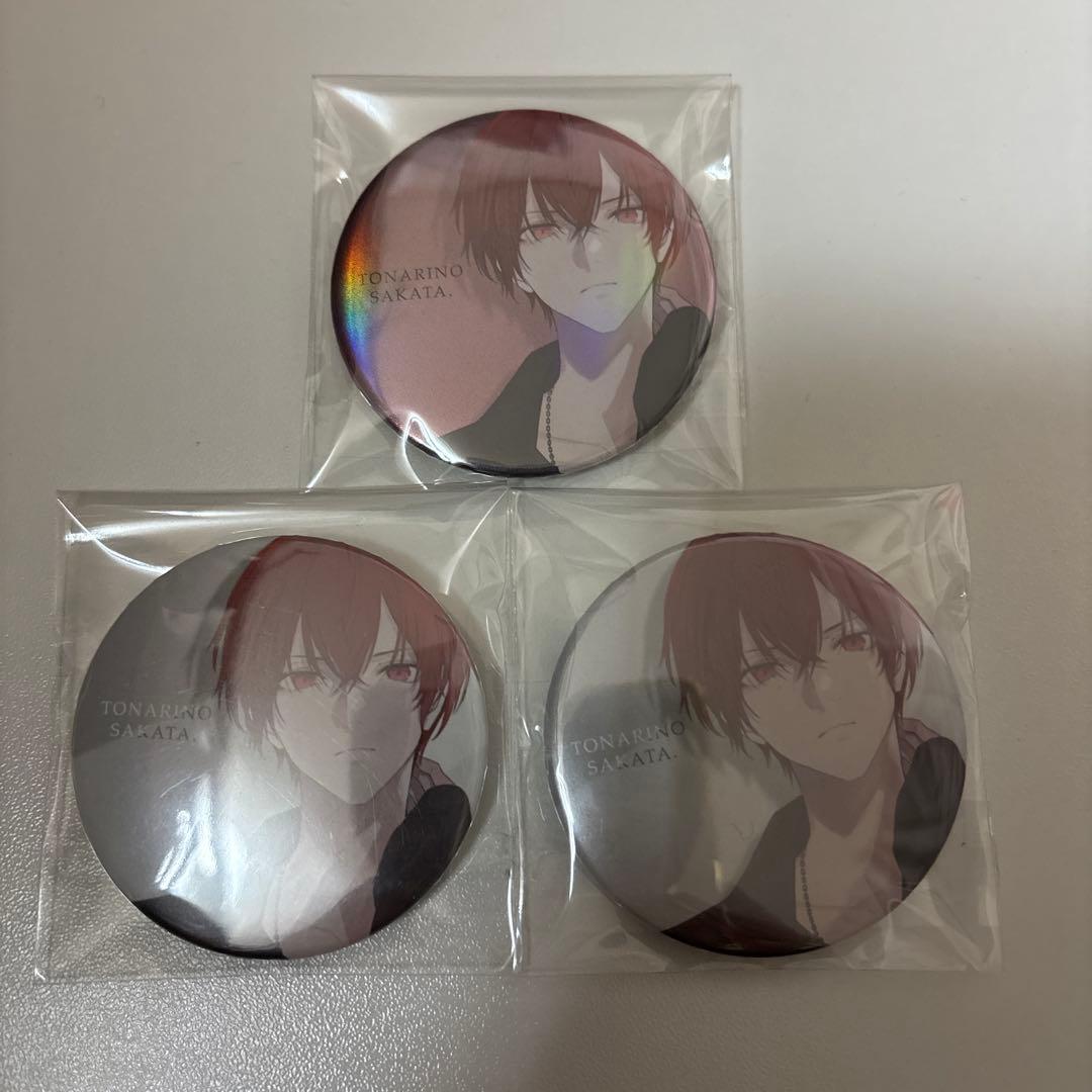 となりの坂田 シャドウ 缶バッジ - メルカリ