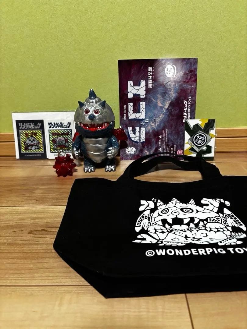 子豚玩具WONDERPIG TOYS 超古代怪獣エゴラ　インディーズソフビ