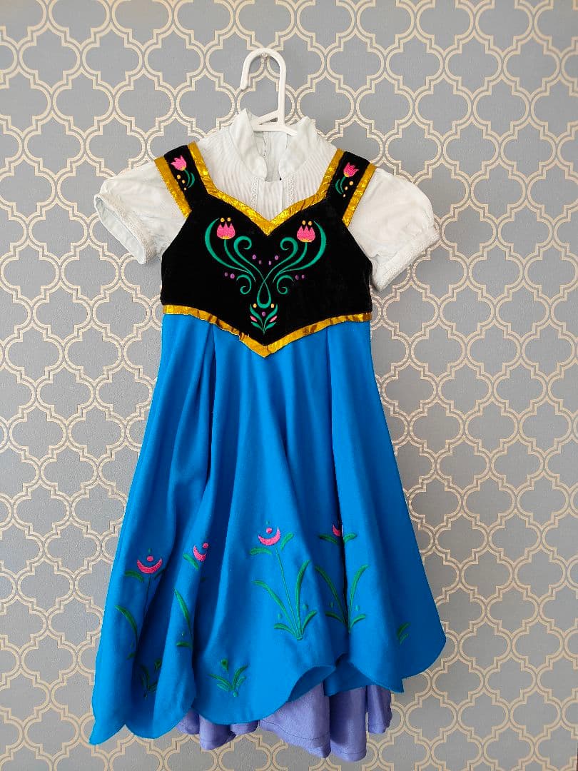 【ディズニー公式】ビビディ・バビディブティック、廃盤 アナ雪、アナ衣装、ドレス、 ビビディバビディブティック ビビデバビデブティック アナ 廃盤 ドレス