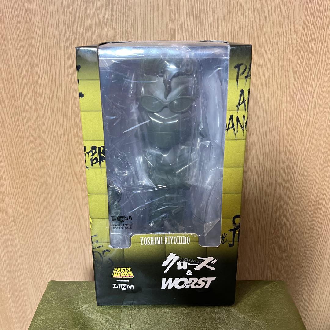 クローズ ワースト 清広義巳　クレイジーヘッド　ボビング　ヘッド　フィギュア クローズ＆WORST CRAZY HEADS(クレイジーヘッド) 清広義巳 通常版 完成