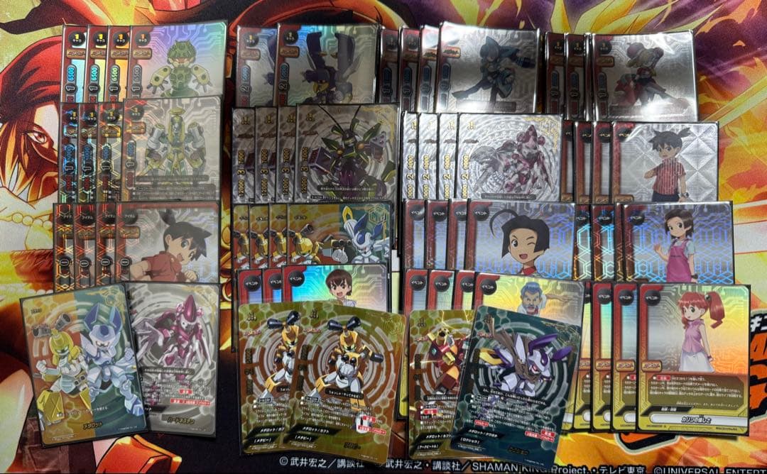 バディファイト 引退品 メダロットデッキ フルホイル フルレート調整パーツ