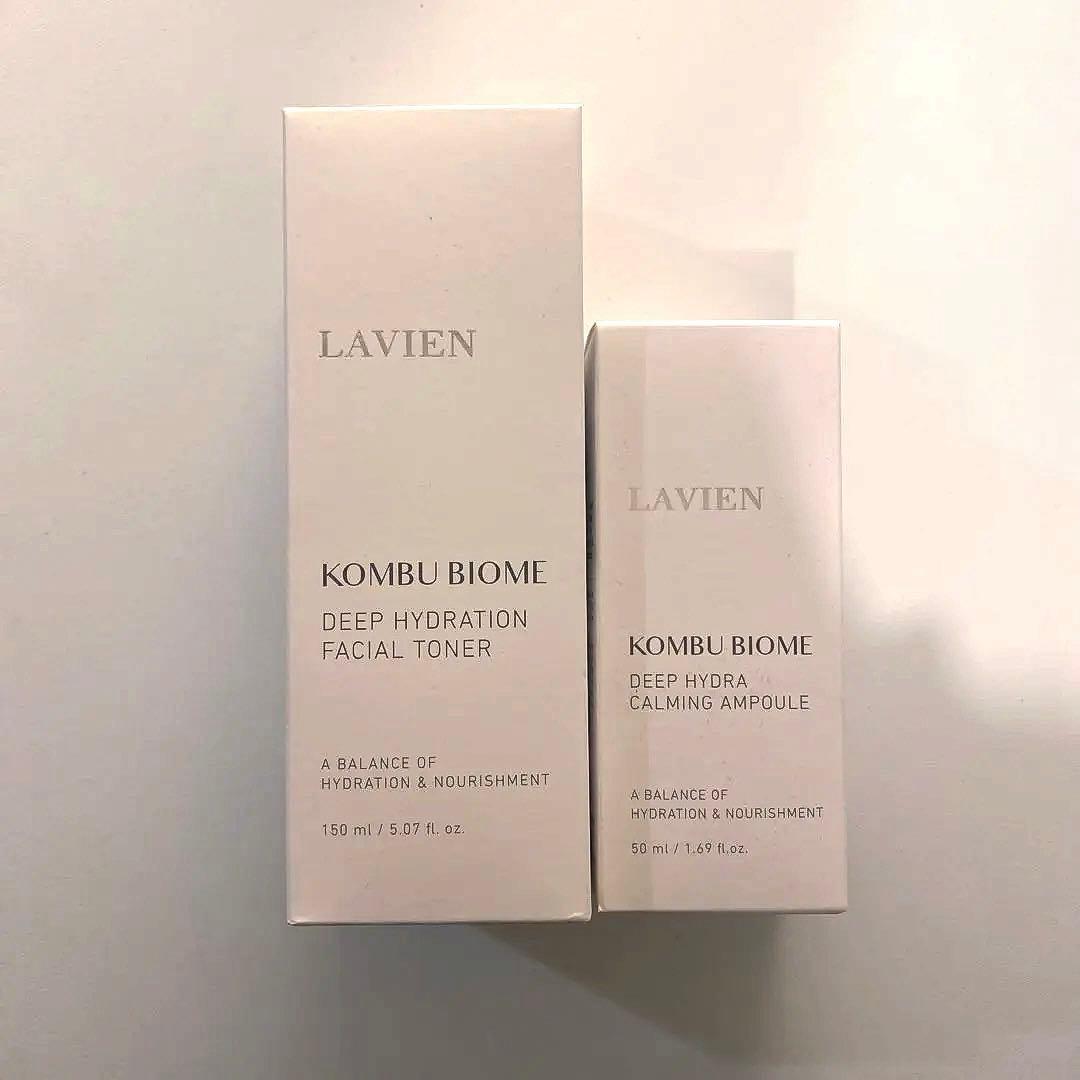 LAVIEN KOMBU BIOME コンブ トナー ＆ アンプルセット