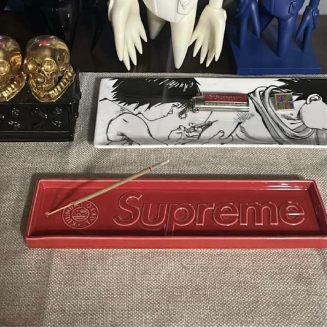 小物 2024ss Supreme Kuumba Incense Tray+Incen Supreme Kuumba Incense Tray Red - SS24 - US